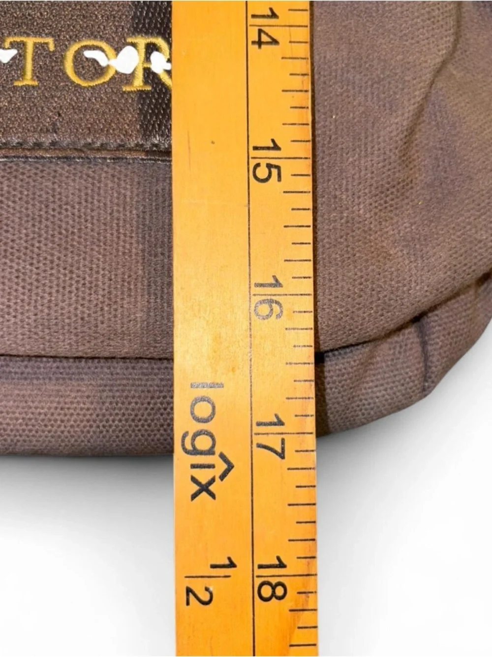 Gladiator II Brown Canvas Messenger Bag